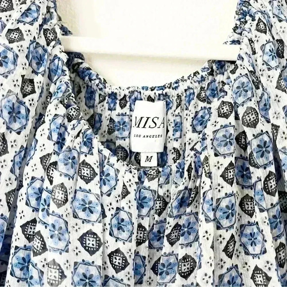 Misa Zonia Chiffon Mini Dress - Picture 2 of 7